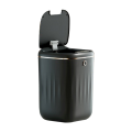 Smart Trash Can Garbage Bin Capacity Induction Trash Can for Kitchen Bathroom Black 1 PCS. 
