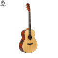Manaslu Yatri EQ Spruce Semi Acoustic Travel Guitar with Package. 