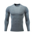 Men's Long Sleeve Fitness Bodybuilding Gym T-shirt. 