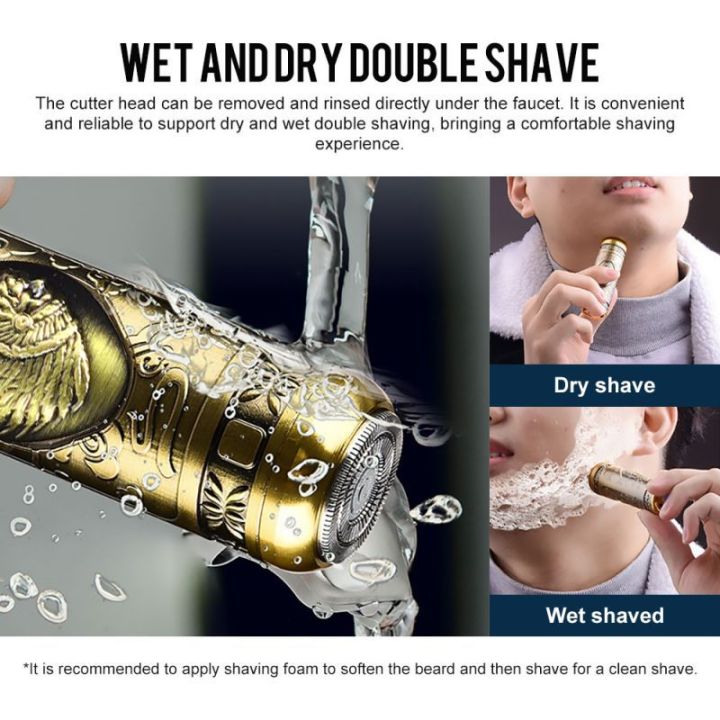 Portable%20Men's%20Electric%20Beard%20Trimmer%20Usb%20Rechargeable%20Waterproof%20Shaving%20Machine%20Face%20Care%20Durable%20Barber%20Mini%20Beard%20Shaver%20-%20Image%204