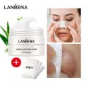 LANBENA Blackhead Remover Pore Strips Nose Black Peeling Mask Acne Treatment Deep Cleansing Mask Oil Control T-Zone Skin Care. 