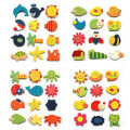 12Pcs/Set Cartoon Animal Fish Cute Fridge Magnet Whiteboard Sticker Cartoon Refrigerator  Decoration Sticker. 