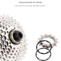New TOOPRE Bicycle Hub Washer 1/1.5/1.85/2/2.18/2.35mm Aluminum Alloy MTB Bottom Bracket Spacers Road Bike Bike Flywheel Hub Spacers. 