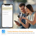 NCANRUI TUYA Zigbee 3.0 Smart Window Door Sensor ZigBee 3.0 Wireless Connection Multifunction for Smart Hub App. 
