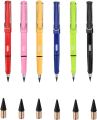 Infinity & Infinite everlasting Pencil with Eraser, Eternal inkless Pencils, Portable Everlasting Reusable Erasable Pencil - 1 Piece. 