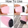 1PC Roller Stamp Messy Code Security Stamp Roller Portable Self-Inking Identity Theft Protection Roller Stamp Pink. 