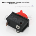 Ashunqiwen KCD15-103/T Hair Dryer Switch 3 Pins Rocker Switch ON-OFF-ON Boat Shaped Switch SPDT Toggle Switch Hair Dryers Snap-in Switches. 