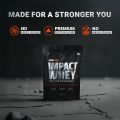 MuscleBlaze Fuel One Impact Whey Protein Powder 1kg / 2.2lbs Chocolate Flavor with 23g Protein per Scoop. 