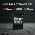 MuscleBlaze Fuel One Impact Whey Protein Powder 1kg / 2.2lbs Chocolate Flavor with 23g Protein per Scoop. 
