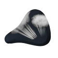 Bicycle Saddle 3D Soft Bike Seat Cover Cycling Silicone Seat Cushion Cycling Dounp. 