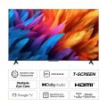 TCL 139 cm (55 inches) Metallic Bezel-Less Series 4K Ultra HD Smart LED Google TV 55V6B (Black). 