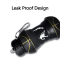 Kettle Sports Style Outdoor Sports Folding Silicone Water Bottle Cup Basketball Leakproof Portable. 