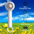 Mini Portable Fan, Small Handheld Fan with USB Rechargeable Battery, Personal Hand Fan for Indoor Outdoor Dark Blue. 