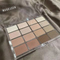 Eye Palette, Eyeshadow System, Color Saturation, Pearl Matte Eyeshadow Color, 16 Mugeeleen, Fine Glitter, Low Everyday Makeup. 