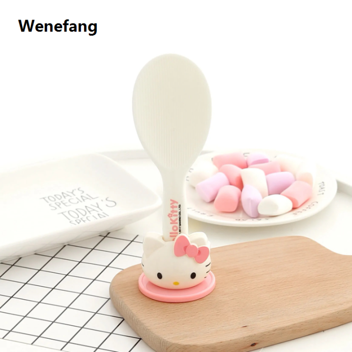 Wenefang%20Sanrio%20Hello%20Kitty%20Rice%20Spoon%20Cooker%20Ladle%20With%20Base%20Non%20Stick%20Hot%20Selling%20Spoon%20Household%20Plastic%20Shovel%20Kawaii%20Convenient%20Kitchen%20Tool%20-%20Image%205