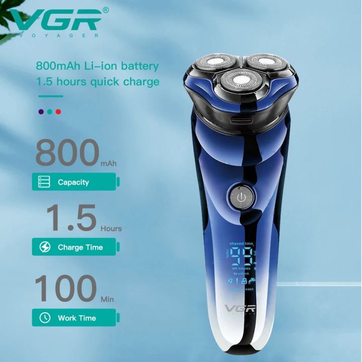 VGR%20V-305%20Premium%20Cordless%20Rechargeable%203%20Head%20Electric%20Shaver%20By%20Aarshistore%20-%20Image%207