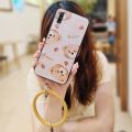 Anti-knock soft case Phone Case For Samsung Galaxy A70 bracelet Waterproof heat dissipation Back Cover cute funny youth. 