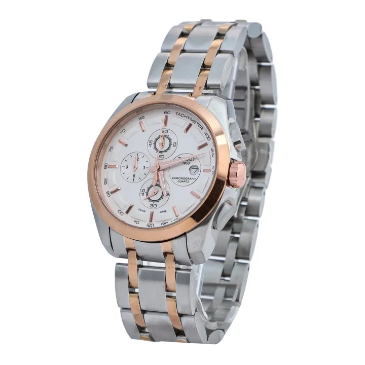 Tissot%20Silver%20Color%20Quartz%20%20Steel%20Chronograph%20%20Casual%20Watch%20For%20Men%20-%20Image%204