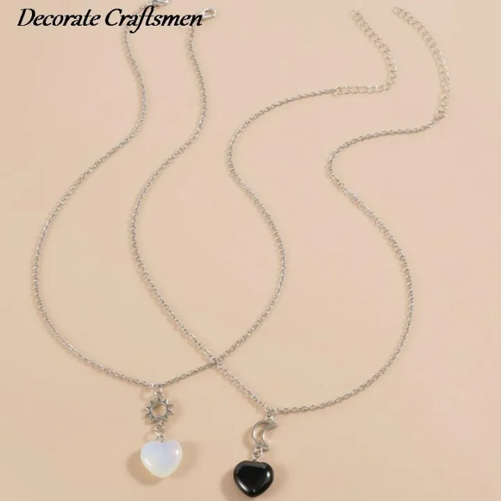 Yuanyan%201%20Pair%20Natural%20Quartz%20Crystal%20Hexagonal%20Column%20Heart%20Pendant%20Necklaces%20Moon%20Couple%20Necklace%20Valentine's%20Day%20Gift%20-%20Image%206
