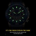 NAVIFORCE NF9175 Stainless Steel Chronograph Watch For Men - Multi Colors | Fashion Stainless Steel Watch For Men. 