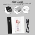 Flip Book Kit with Mini Light Pad LED Lightbox Tablet Design with Hole 300 Sheets Flipbook Paper Binding Screws for Drawing Tracing Animation Sketching Cartoon Creation. 