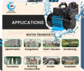 SELF PRIMING MONOBLOCK CENTRIFUGAL WATER PUMP 0.5HP. 