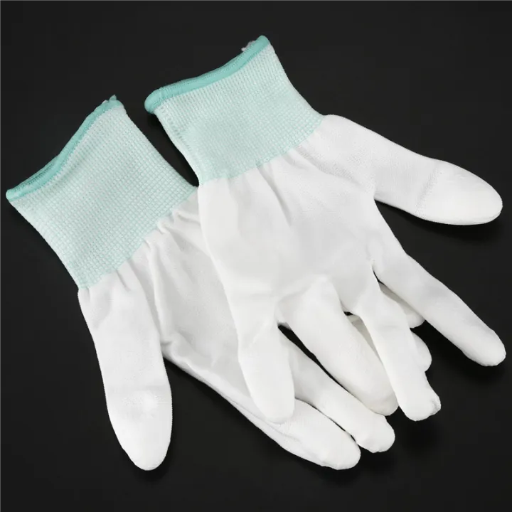 ARELENE%203%20Pair%20ESD%20PC%20Computer%20Working%20Anti-Skid%20Anti%20Skid%20Anti-Static%20White%20Gloves%20New%20-%20Image%207