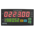 FH8-6CRRB Dual Display Digital Counter Digital Counter 6 Digits Light-Emitting Diode AC/DC Length Meter Black. 