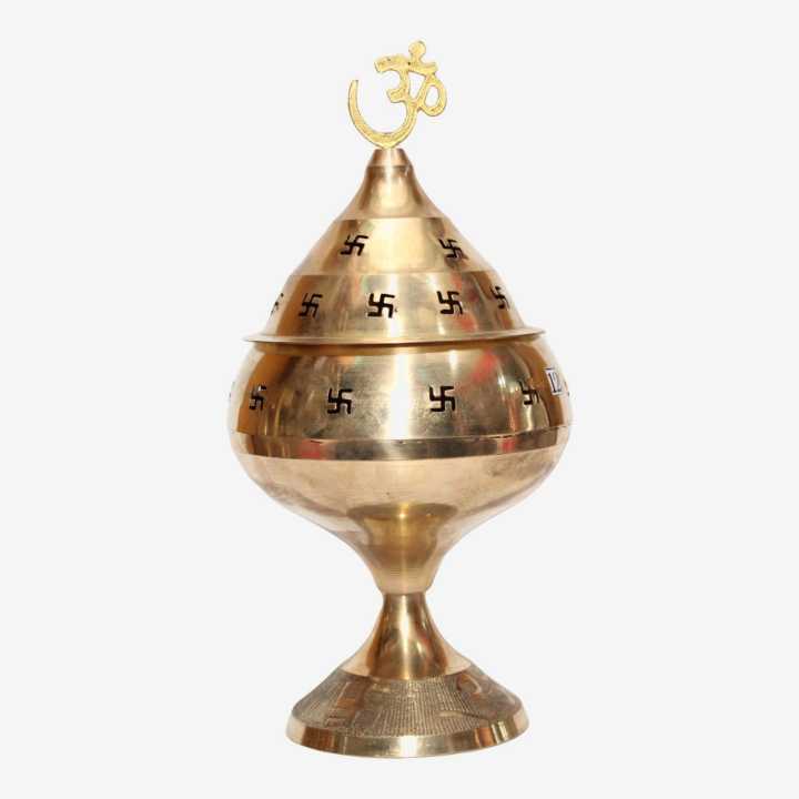 Brass Akhanda Batti Diyo Big 1 Feet