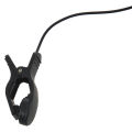 Black Universal Guitar Acoustic Clip On Pickup Piezo Contact Microphone. 