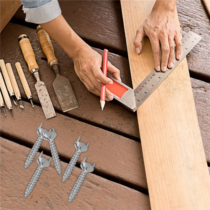 50PCS%20Seamless%20Nails%20Double-Headed%20Screw%20Solid%20Wood%20Baseboard%20Screws%20-%20Image%205