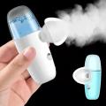 NumbTNumb Nano Spray Eye Massage Instrument Facial Sprayer Humidifier USB Nebulizer Face Steamer Moisturizing Beauty Health Skin Care Tool. 