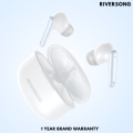 RIVERSONG AIRFLY L8 | ENVIRONMENTAL NOISE CANCELLATION | HD STEREO SOUND QUALITY| AI VOICE ASSISTANT | TOUCH CONTROL VOLUME | 30HR PLAYING TIME | 360 HIGH DEFINITION STEREO SOUND | VOICE ASSISTANT | BLUETOOTH V5.3. 