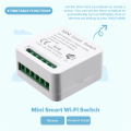 NCANRUI Mini Smart WiFi Relay Switch, DIY Timer Light Switch Module Smart Life/Tuya Application, Wireless Remote Control. 