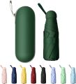 Mini Windproof Folding Travel Sun & Rain Compact Portable for Women Men Multiple Colors Umbrella. 