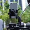 Motorcycle Phone Holder Bike Mobile Holder for Pathao Metal Body. 