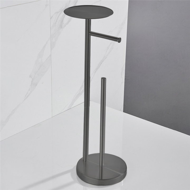 Freestanding%20Toilet%20Roll%20Holders%20Stainless%20Steel%20Anti-Rust%20Standing%20Toilet%20Paper%20Stand%20with%20Heavy,%20Easy%20to%20Use%20Brushed%20Silver%20-%20Image%208