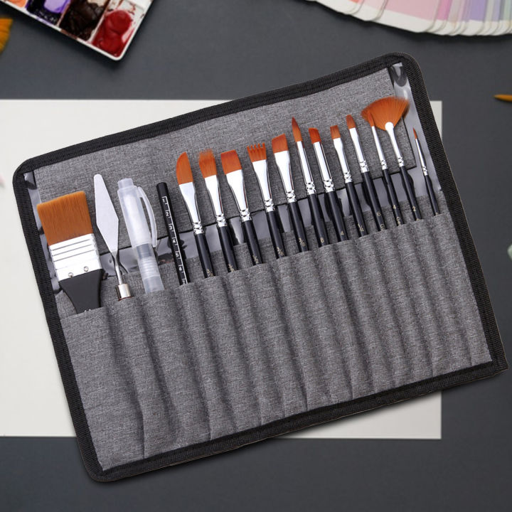 18Pcs/Set%20Acrylic%20Paint%20Brush%20with%20Storage%20Bag%20DIY%20Wooden%20Handle%20Nylon%20Hair%20Watercolor%20Drawing%20Brushes%20Pen%20Set%20for%20Classroom%20-%20Image%205
