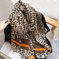 Cotton Linen Scarf Spring Autumn Fashionable Shawl Scarf New Versatile Mom Printed Scarf Winter Women. 