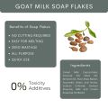 Goat Milk Soap Base For Face And Body  - 100% Pure White and Natural Melt And Pour Soap Base 1kg. 