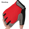 Wenefang Cycling Gloves Half Finger Outdoor Men Women Climbing Cycling Gloves Summer Sports Fitness Shockproof Bike Glove. 