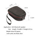 OYPFXMI Carrying Case Travel Storage Bag EVA Waterproof Protector Portable Hard Case for GO 3 Bluetooth Speaker Pink. 