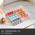 Cute Particle Storage Pop Mart Blind Box Figurine Stand Small Multi-layer Rotating Detachable Display Rack. 