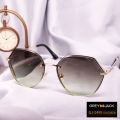Ladies metal Trendy Sunglass #2495. 