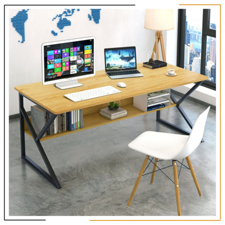 Modern%20K-Desk%20%E2%80%94%20Multipurpose%20150%C3%9760%C3%9775%20cm%20(60%C3%9724%C3%9730%20in)%20%7C%20Gaming%20Desk%20%C2%B7%20Office%20Table%20%C2%B7%20Study%20Table%20%7C%20Metal/Iron%20Frame%20&%20Laminated%20Top%20%7C%20Holds%20200%20kg%20%C2%B7%20Made%20in%20Nepal%20(Extra%20Large)%20-%20Image%203