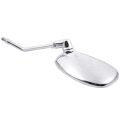 JAERBEE Universal Chrome Motorcycle Motorbike Mirrors for 10mm. 