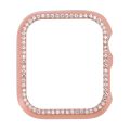 Qubix Metal Diamond Protective Watch Case For Apple Watch Series 6 SE 5 4 40mm. 