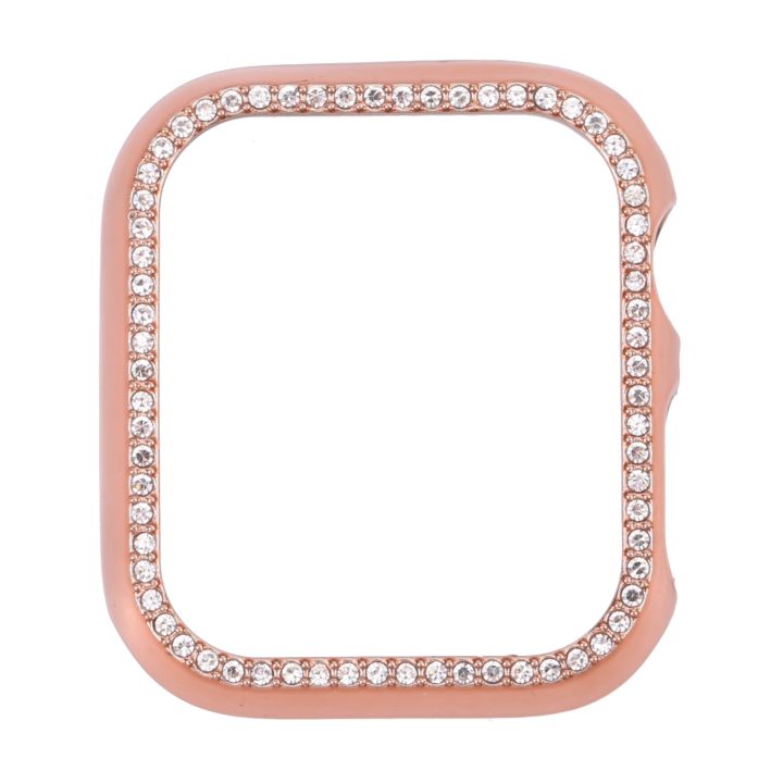 Qubix%20Metal%20Diamond%20Protective%20Watch%20Case%20For%20Apple%20Watch%20Series%206%20SE%205%204%2040mm%20-%20Image%206