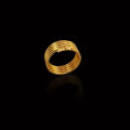 Gold Plated Panchadhatu Beruwa Authi Ring For Men And Women. 