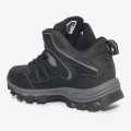 Black Trekking Shoes For Men. 